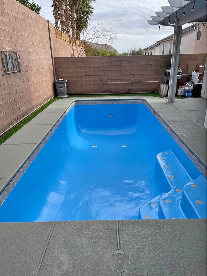 Pool spa detail
